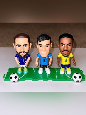 ZURU Ballers FIFA 26 Bundle Adrien Rabiot, Manuel Ugarte, Éder Gabriel Militão